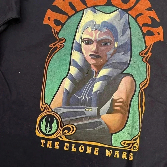 Star Wars: The Clone Wars Ahsoka Portrait T-Shirt - Picture 2 of 4